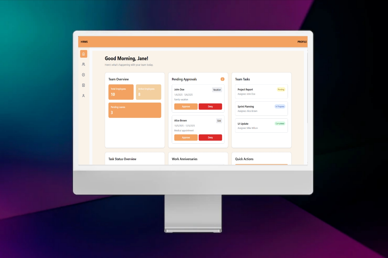 HRMS CRM Hero